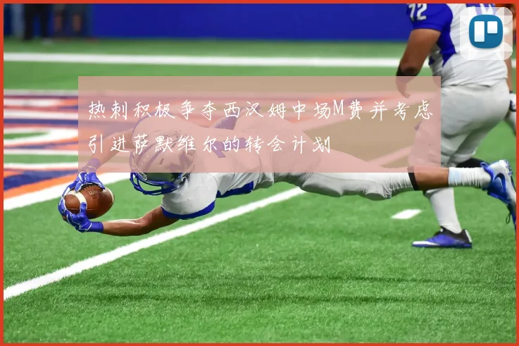热刺积极争夺西汉姆中场M费并考虑引进萨默维尔的转会计划